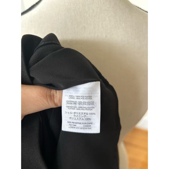 J.Crew Black Sleeveless Purple Sequin Shoulder Bow Tank - Picture 6 of 7